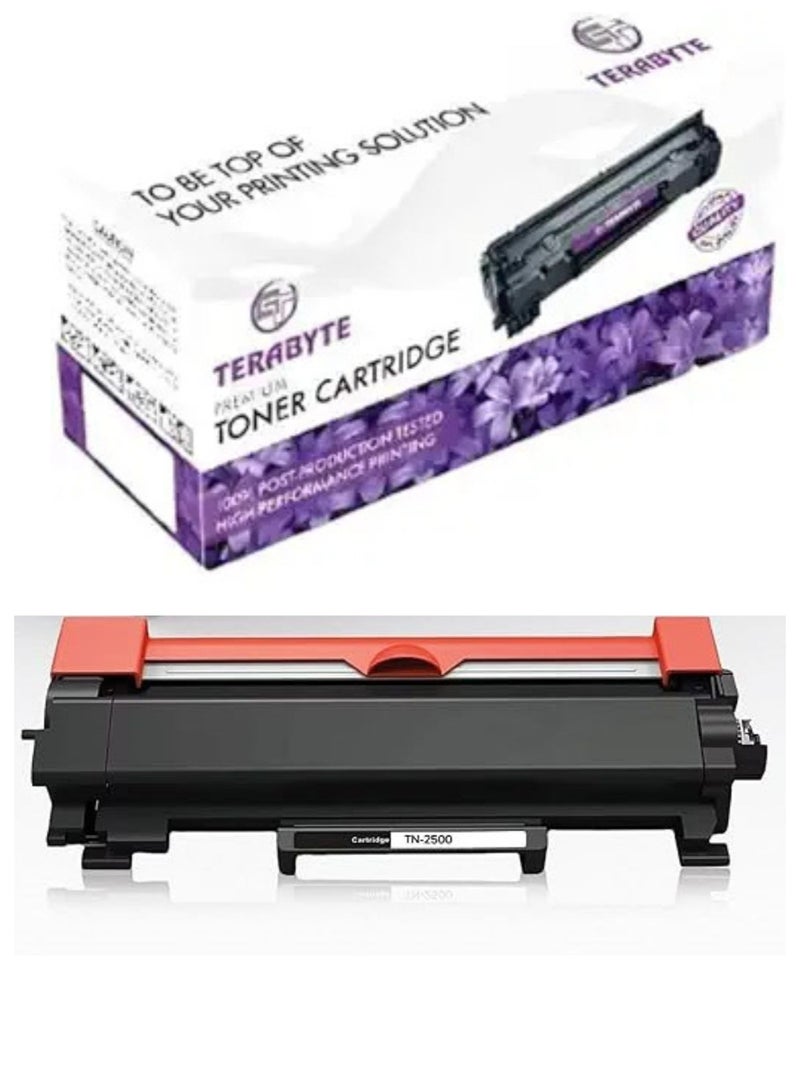 Terabyte خراطيش حبر TN-2500 متوافقة لطابعة Brother DCP-L2640DW MFC-L2805DW MFC-L2885DW بديل عالي الإنتاجية - Image 1